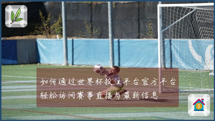 如何通过世界杯投注平台官方平台轻松访问赛事直播与最新信息